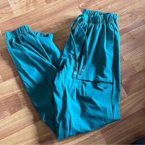 Womens Green Tealish Jogger Pants
